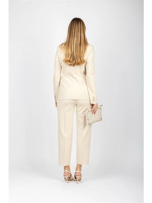 Pantalone sigaretta VICOLO | TD0246/VANIGLIA